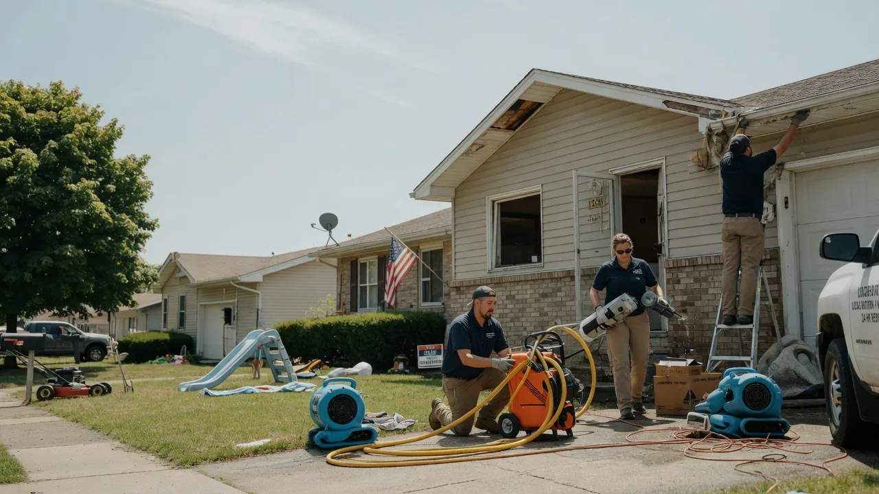 Water Damage Restoration in Whittington, IL near me